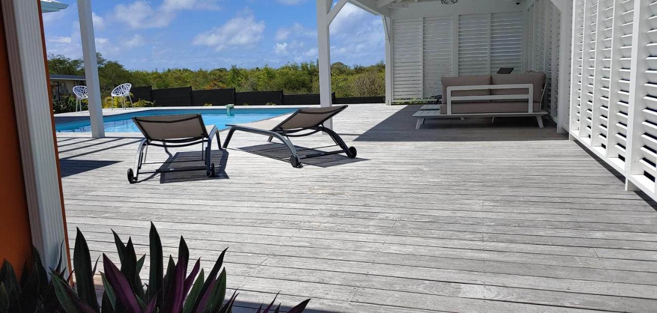 Villa Fleur De Goyave - Tres Bien Ventilee - Vue Degagee Saint-Francois  Exterior foto