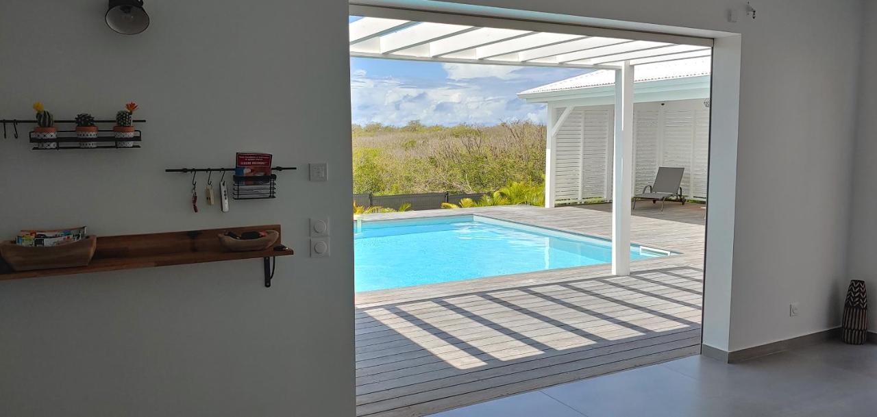 Villa Fleur De Goyave - Tres Bien Ventilee - Vue Degagee Saint-Francois  Exterior foto