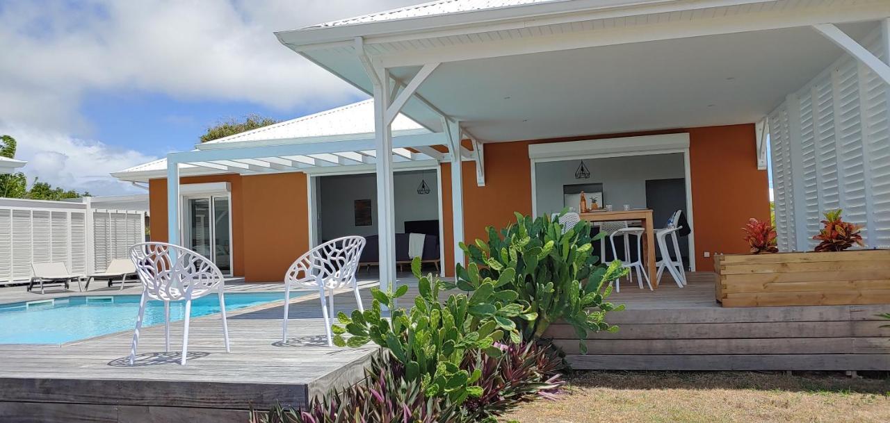 Villa Fleur De Goyave - Tres Bien Ventilee - Vue Degagee Saint-Francois  Exterior foto