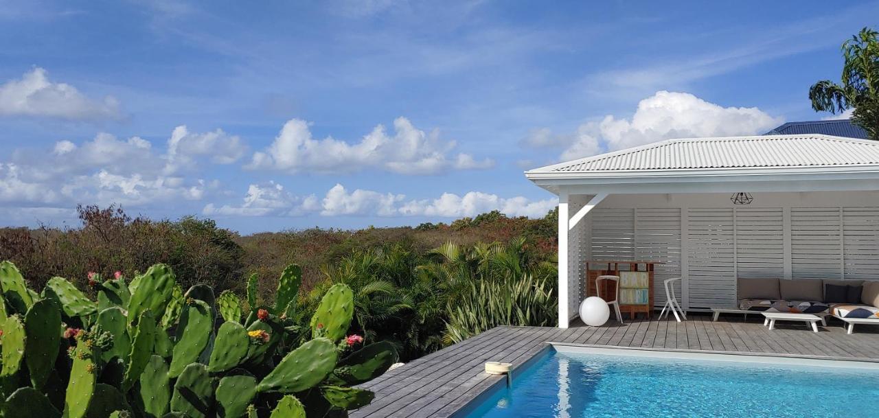 Villa Fleur De Goyave - Tres Bien Ventilee - Vue Degagee Saint-Francois  Exterior foto