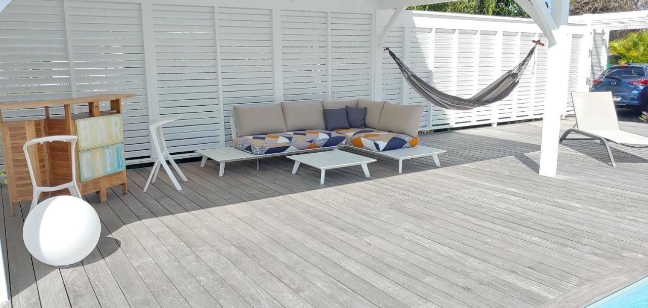 Villa Fleur De Goyave - Tres Bien Ventilee - Vue Degagee Saint-Francois  Exterior foto