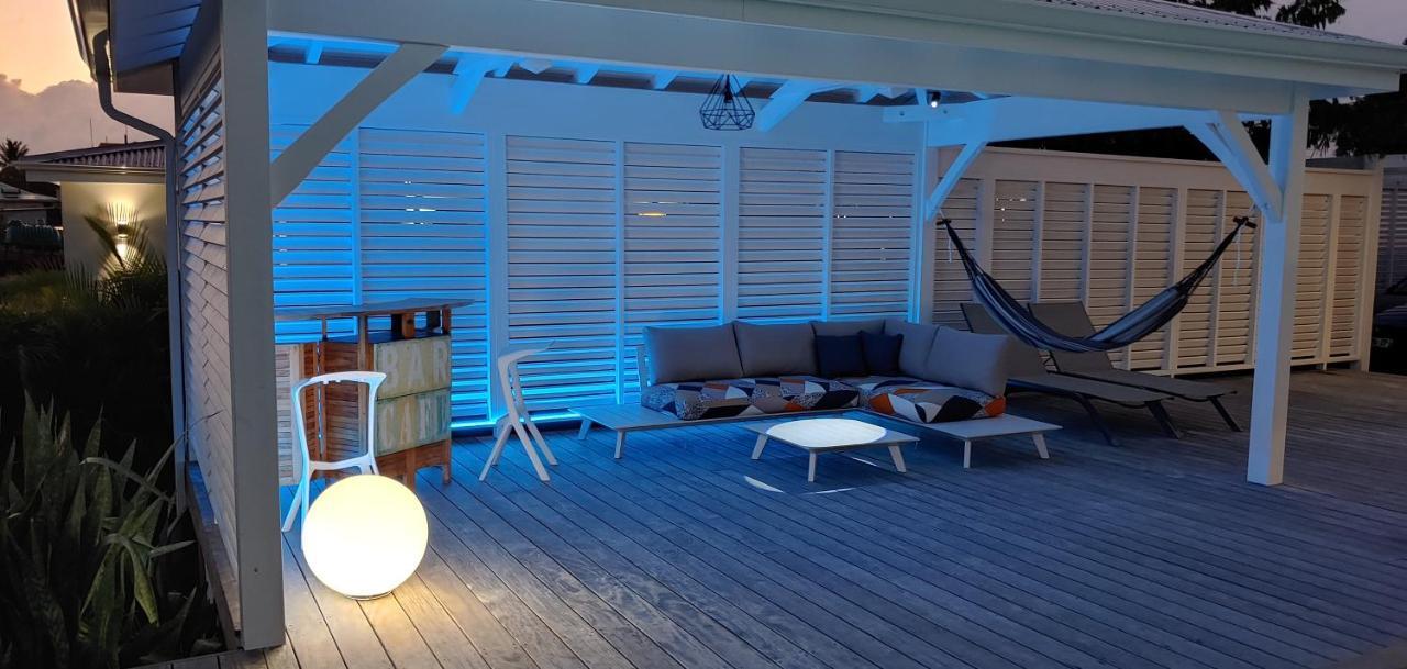 Villa Fleur De Goyave - Tres Bien Ventilee - Vue Degagee Saint-Francois  Exterior foto